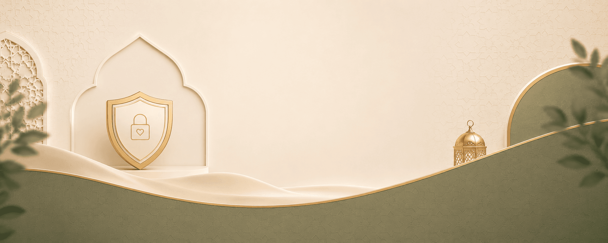 A shield with a heart and lock, representing profile privacy